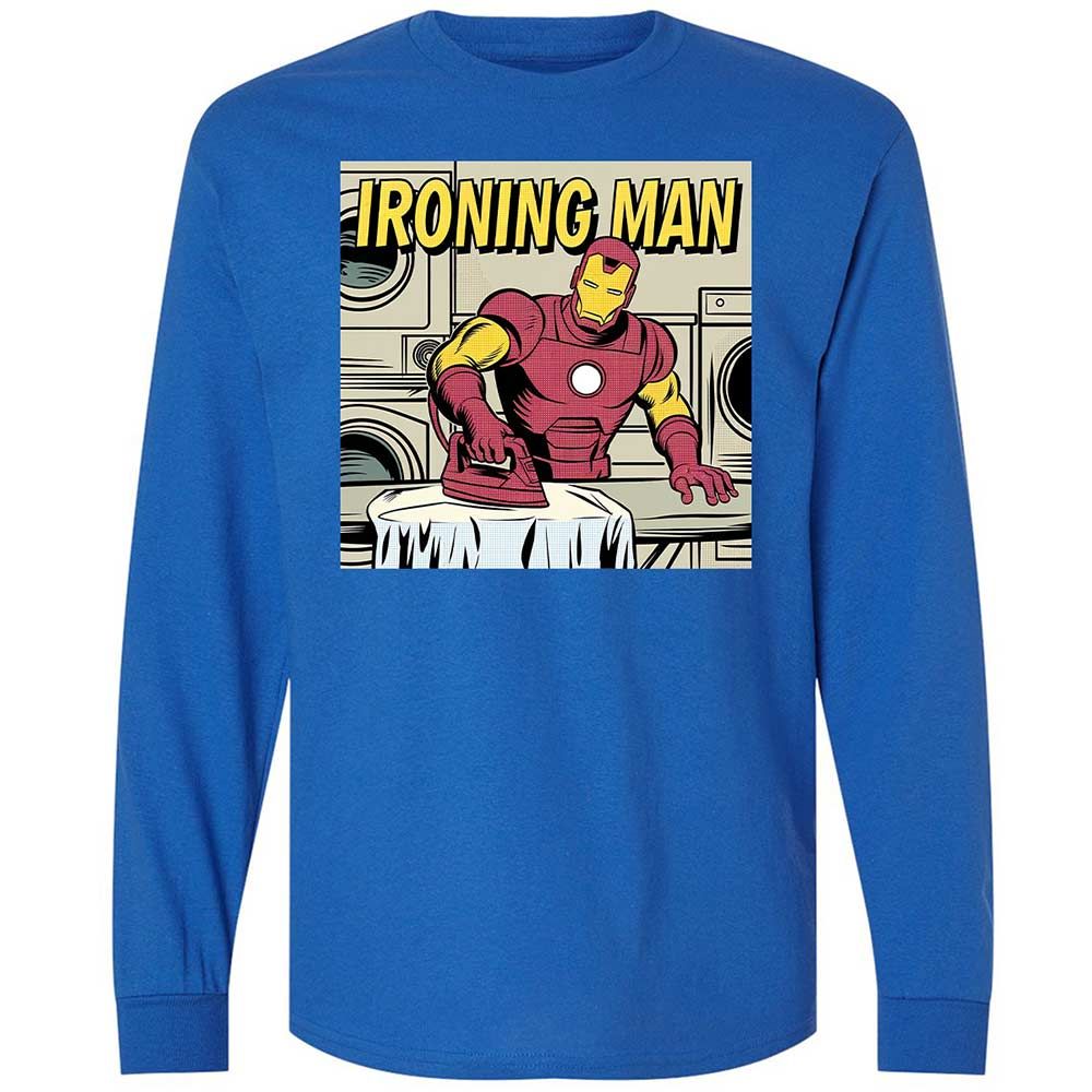 Long Sleeve T-Shirt - K3WA88BM - Royal - 3