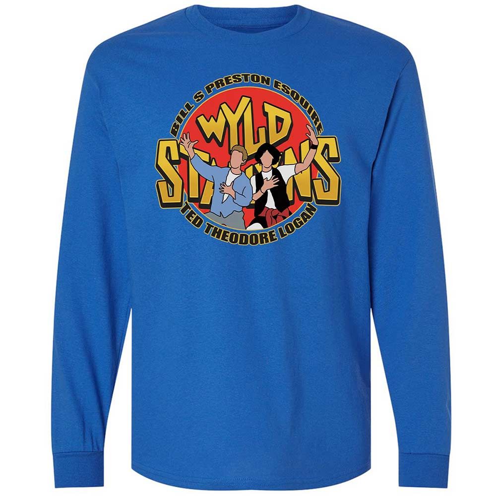 Long Sleeve T-Shirt - P91UPT7Z - Royal - 3