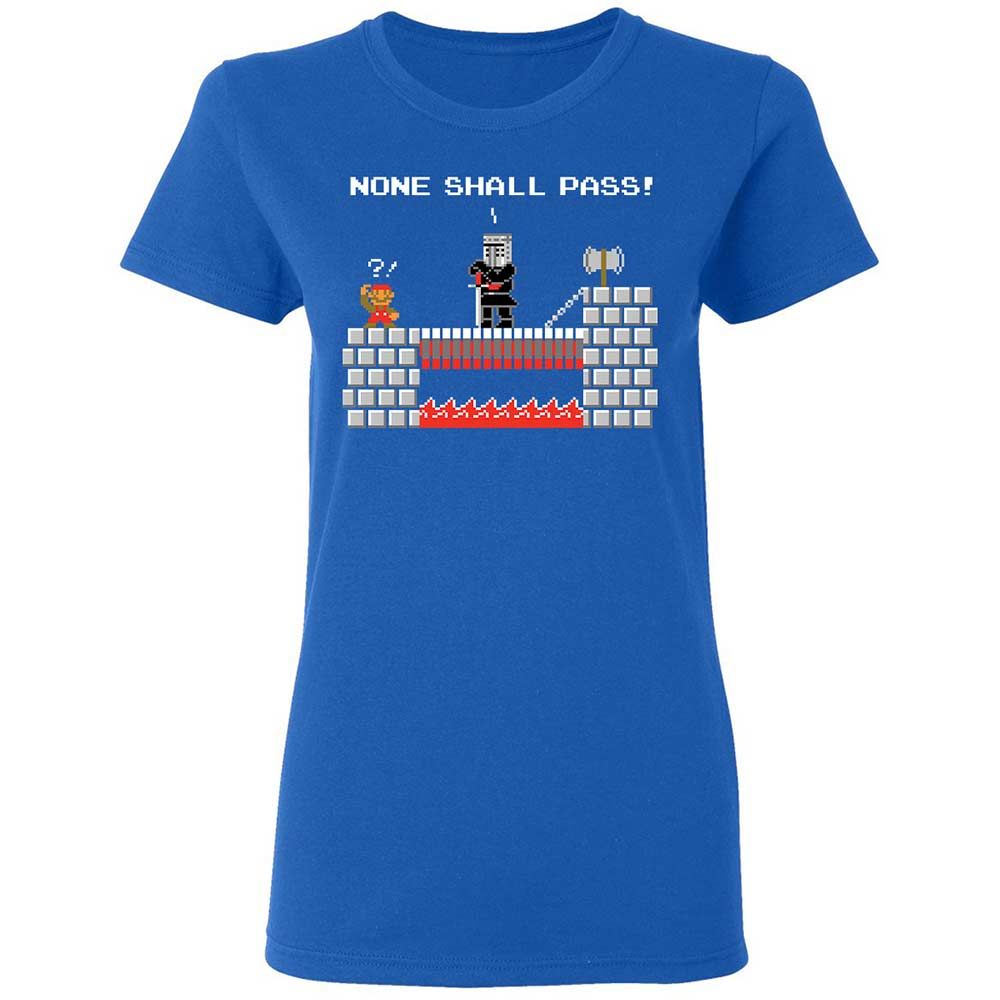 No Plumbers Shall Pass - Royal - 3