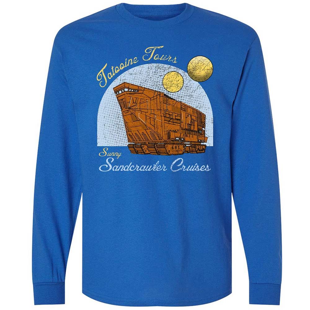 Long Sleeve T-Shirt - EV6GMM21 - Royal - 3