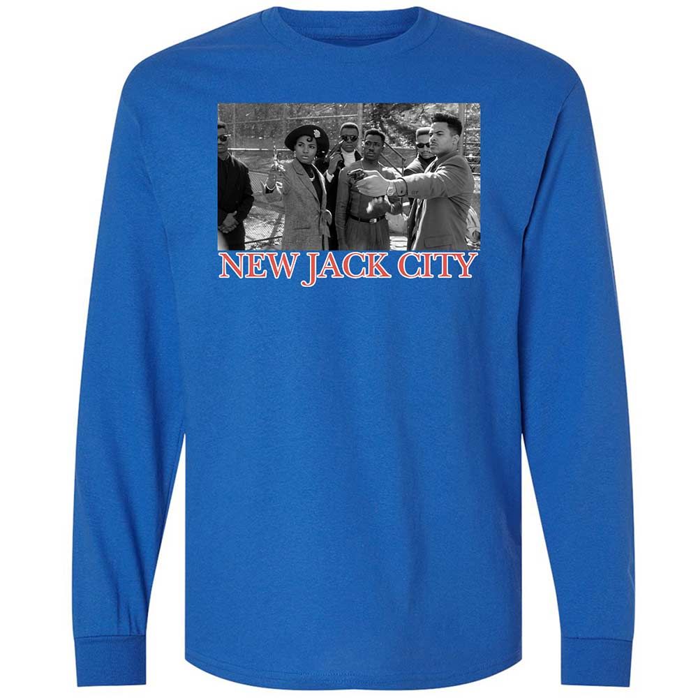 Long Sleeve T-Shirt - N15U82EH - Royal - 3