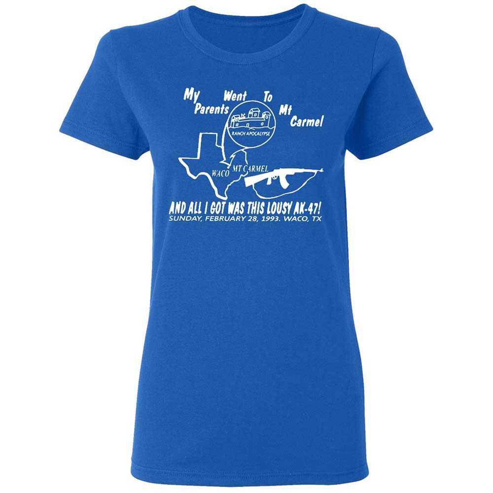 Women's T-Shirt - KSEZ94CD - Royal - 3