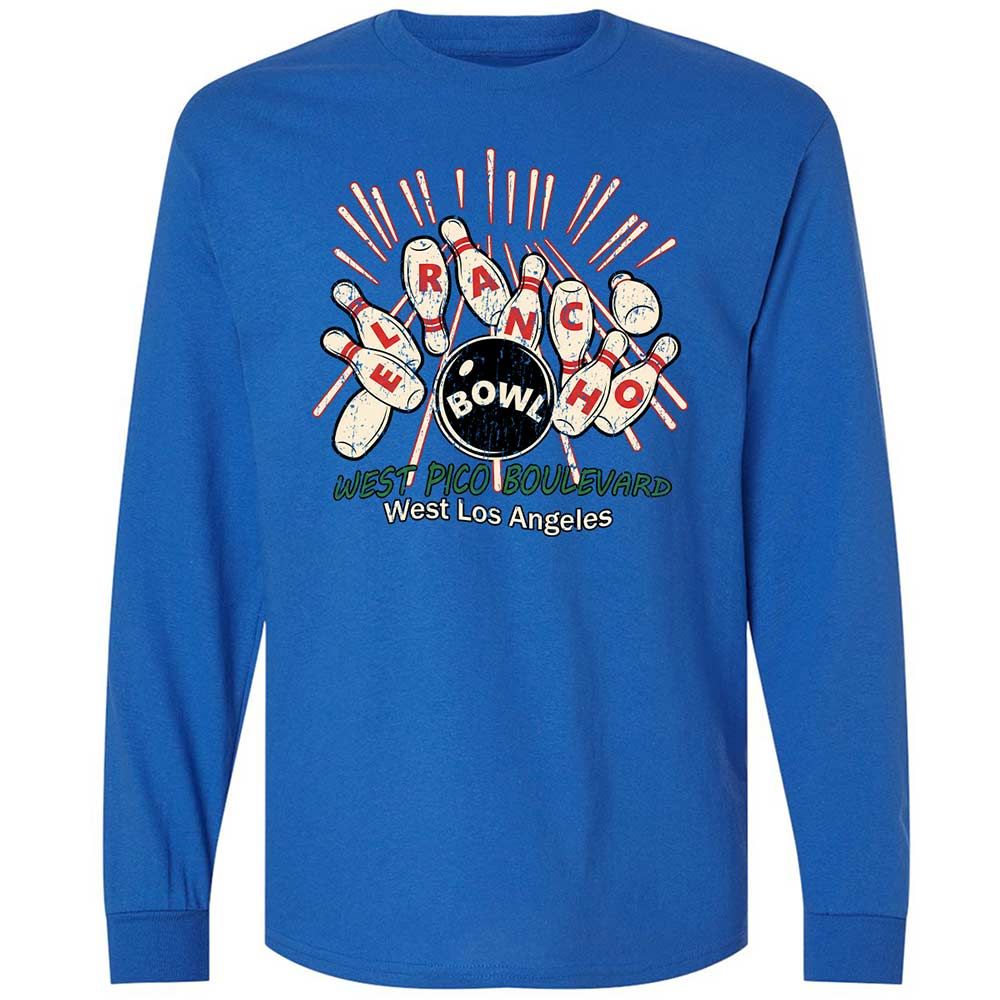 Long Sleeve T-Shirt - YR322WZV - Royal - 3