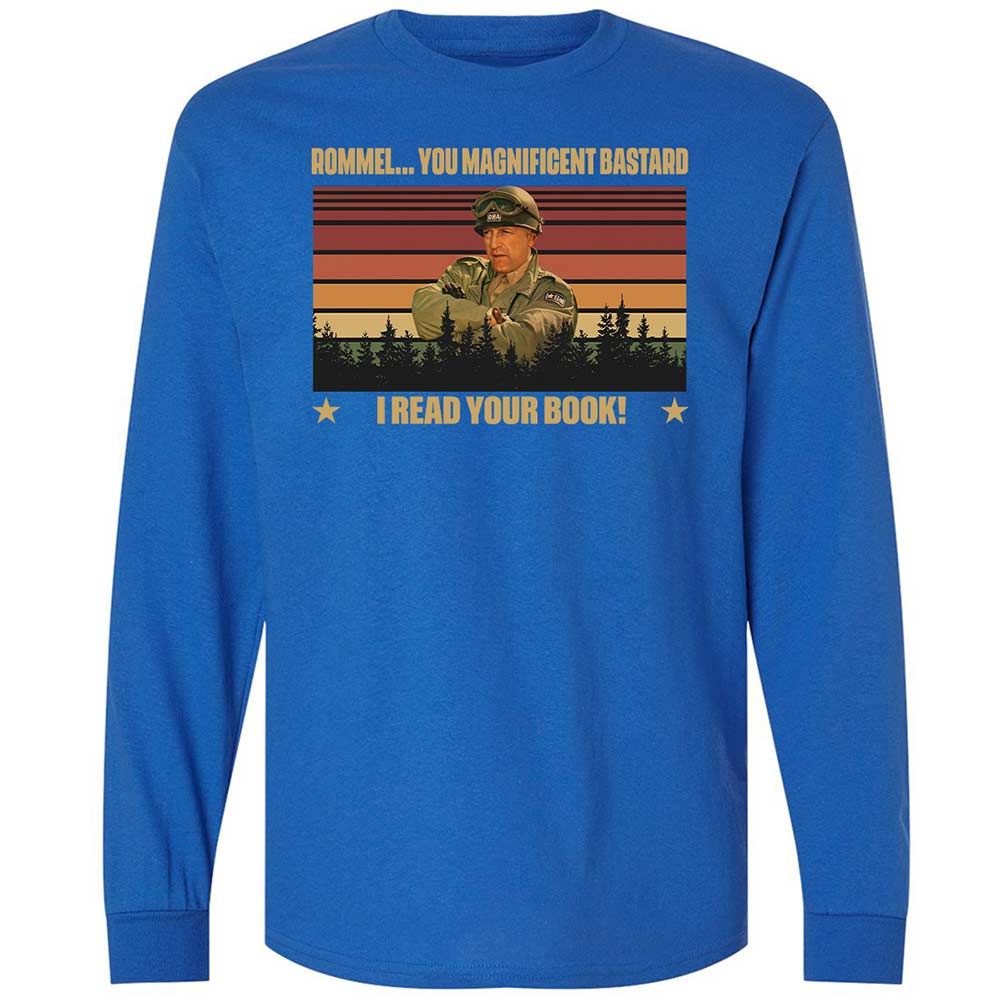 Long Sleeve T-Shirt - DQ6WEGJE - Royal - 3