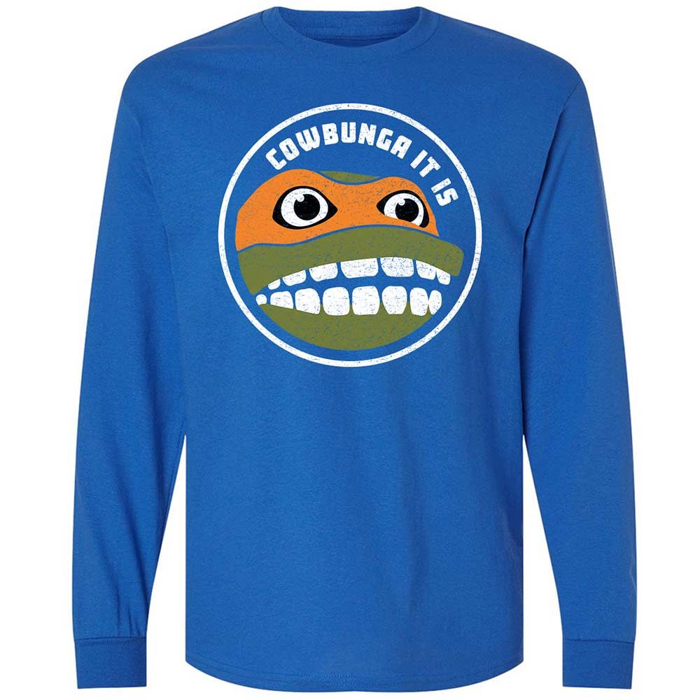 Long Sleeve T-Shirt - PFMA11GB - Royal - 3