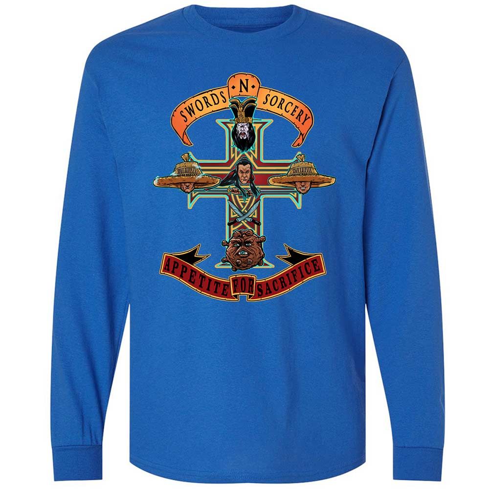 Long Sleeve T-Shirt - HTFCZABX - Royal - 3