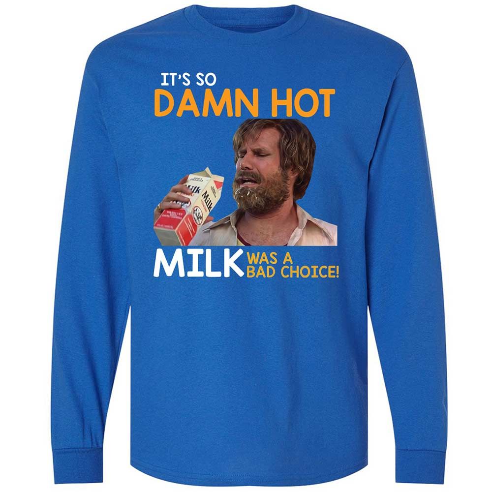 Long Sleeve T-Shirt - Y6UF8TA1 - Royal - 3