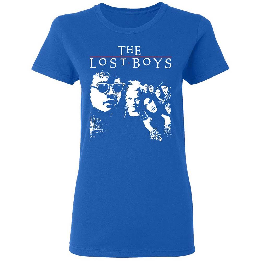 Women's T-Shirt - 91VJMZ6Q - Royal - 3