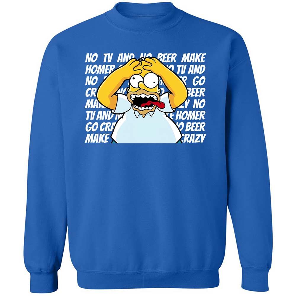No TV and No Beer Make Homer Go Crazy - Royal - 3
