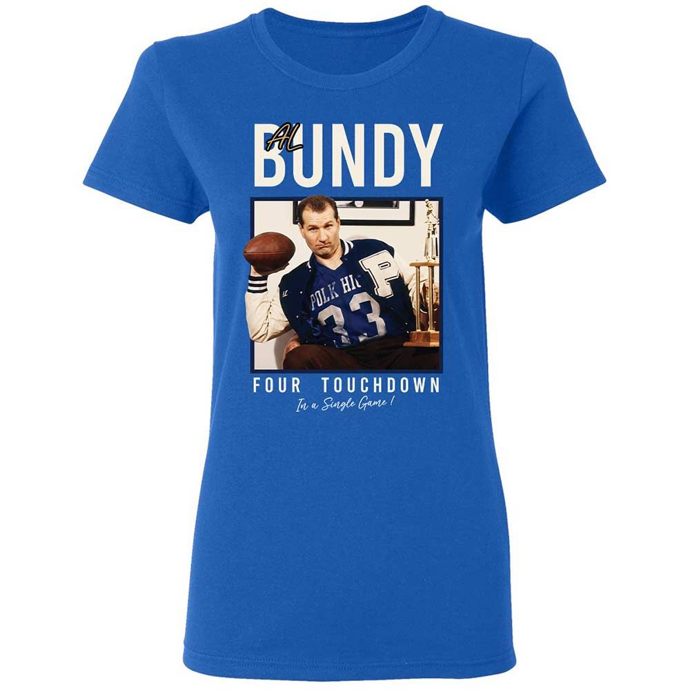 Women's T-Shirt - ZCJWZXF2 - Royal - 3