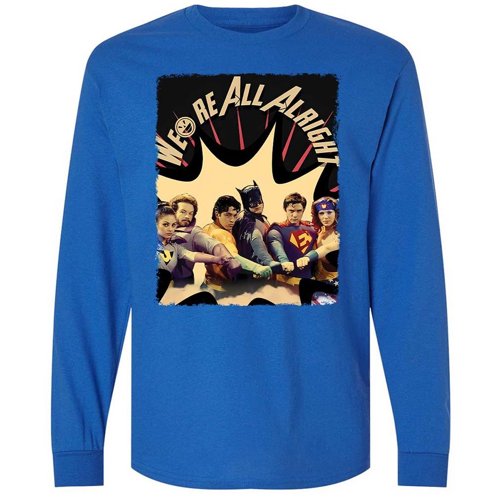 Long Sleeve T-Shirt - 7TNC3979 - Royal - 3