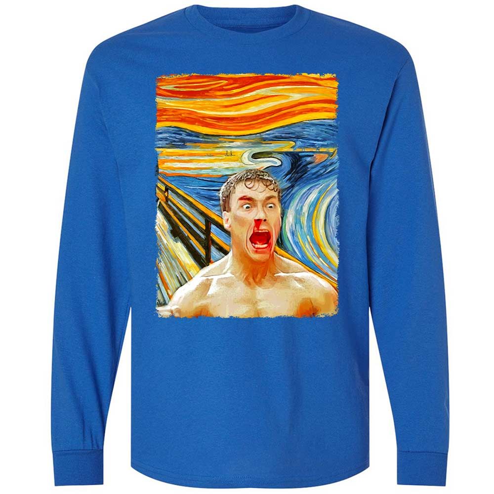 Long Sleeve T-Shirt - 6UE4ZX51 - Royal - 3