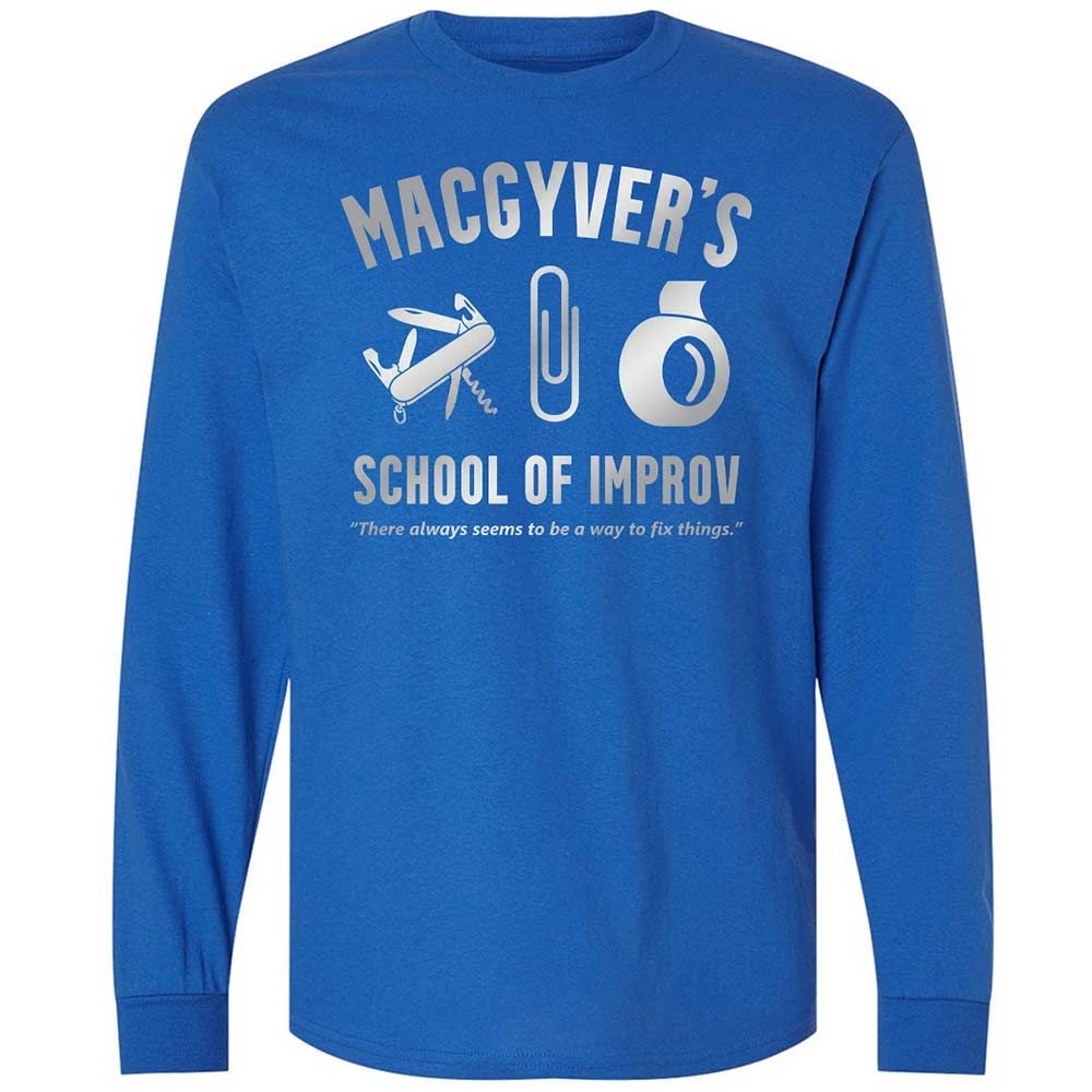 Long Sleeve T-Shirt - J7VD8LR4 - Royal - 3