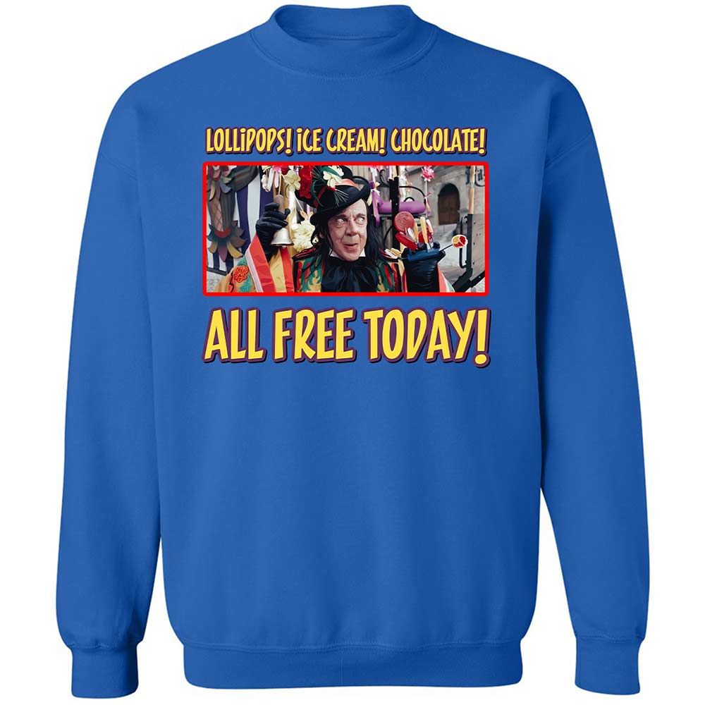 Classic Unisex Sweatshirt - QJV14LXJ - Royal - 3