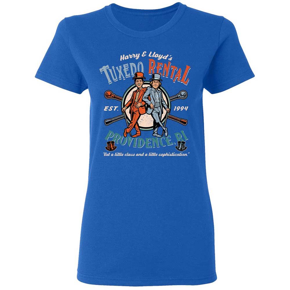 Women's T-Shirt - 7PGJZPFU - Royal - 3
