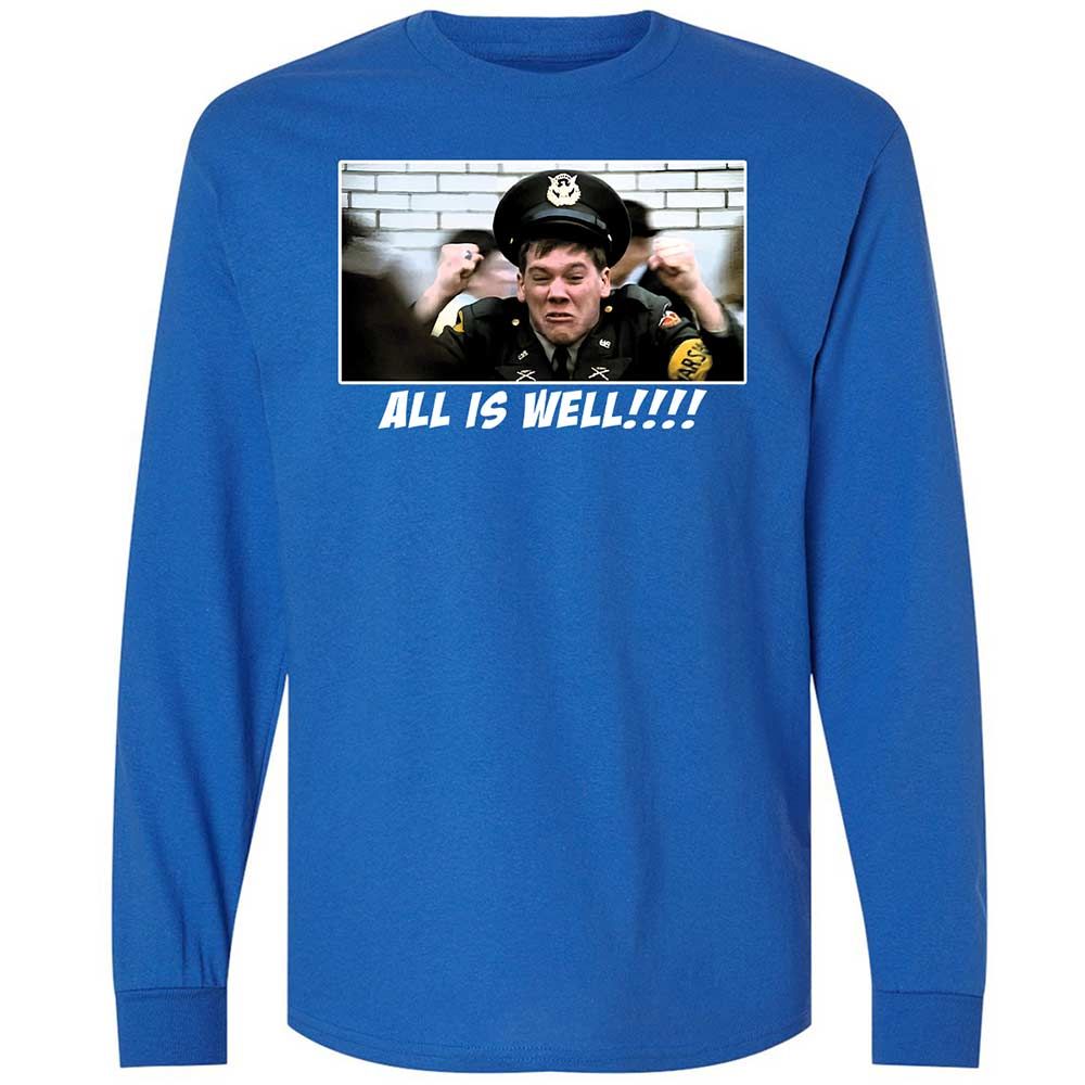 Long Sleeve T-Shirt - 78JN4PUK - Royal - 3