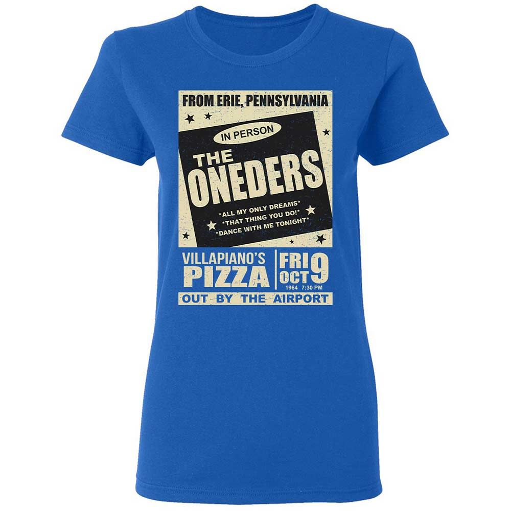Women's T-Shirt - NFQCCDGK - Royal - 3