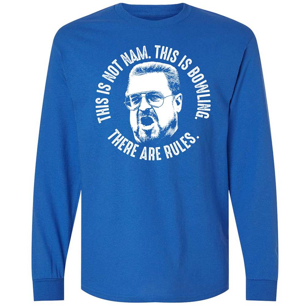 Long Sleeve T-Shirt - 5UUFVE7V - Royal - 3