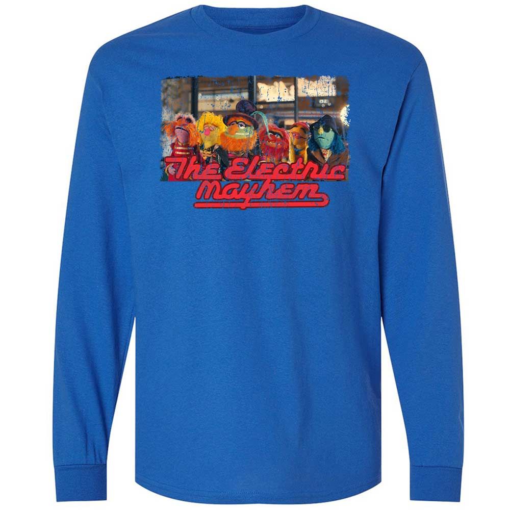 Long Sleeve T-Shirt - 7BRMRL2G - Royal - 3