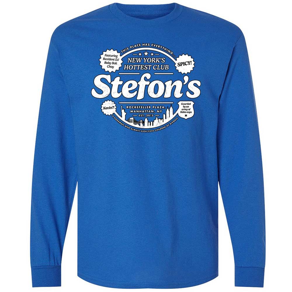 Long Sleeve T-Shirt - GGDXEYV4 - Royal - 3