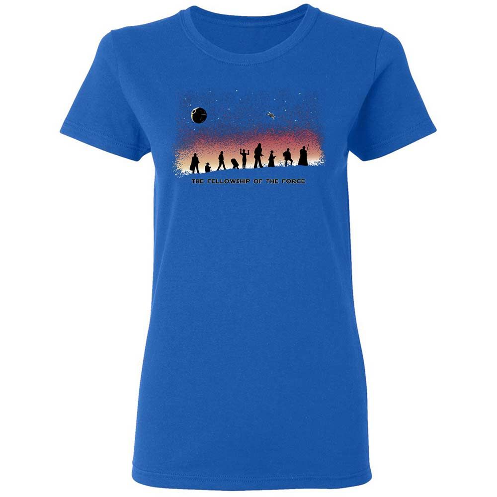 Women's T-Shirt - THW4JZTY - Royal - 3