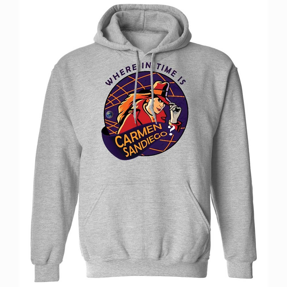 Where in Time Is Carmen Sandiego - Sport Grey - 3