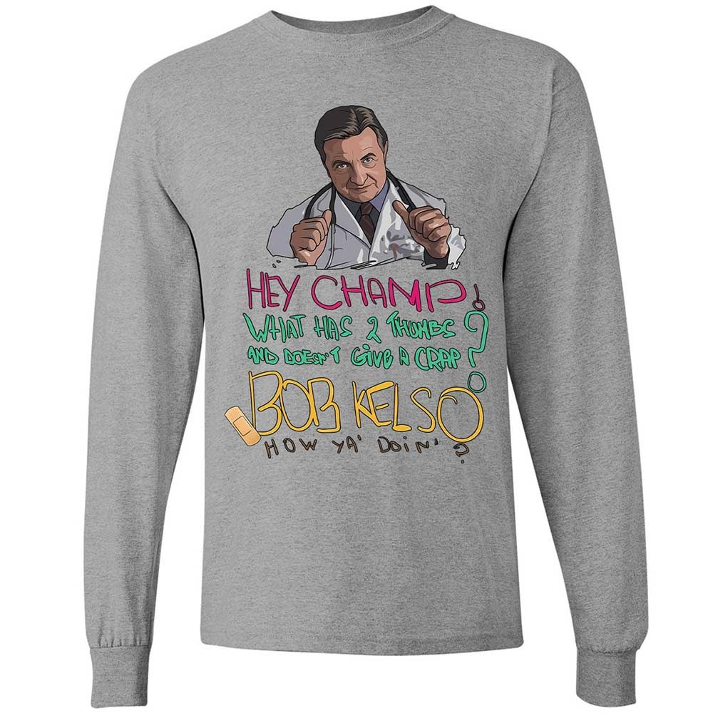 Long Sleeve T-Shirt - UV5NNMCL - Sport Grey - 3
