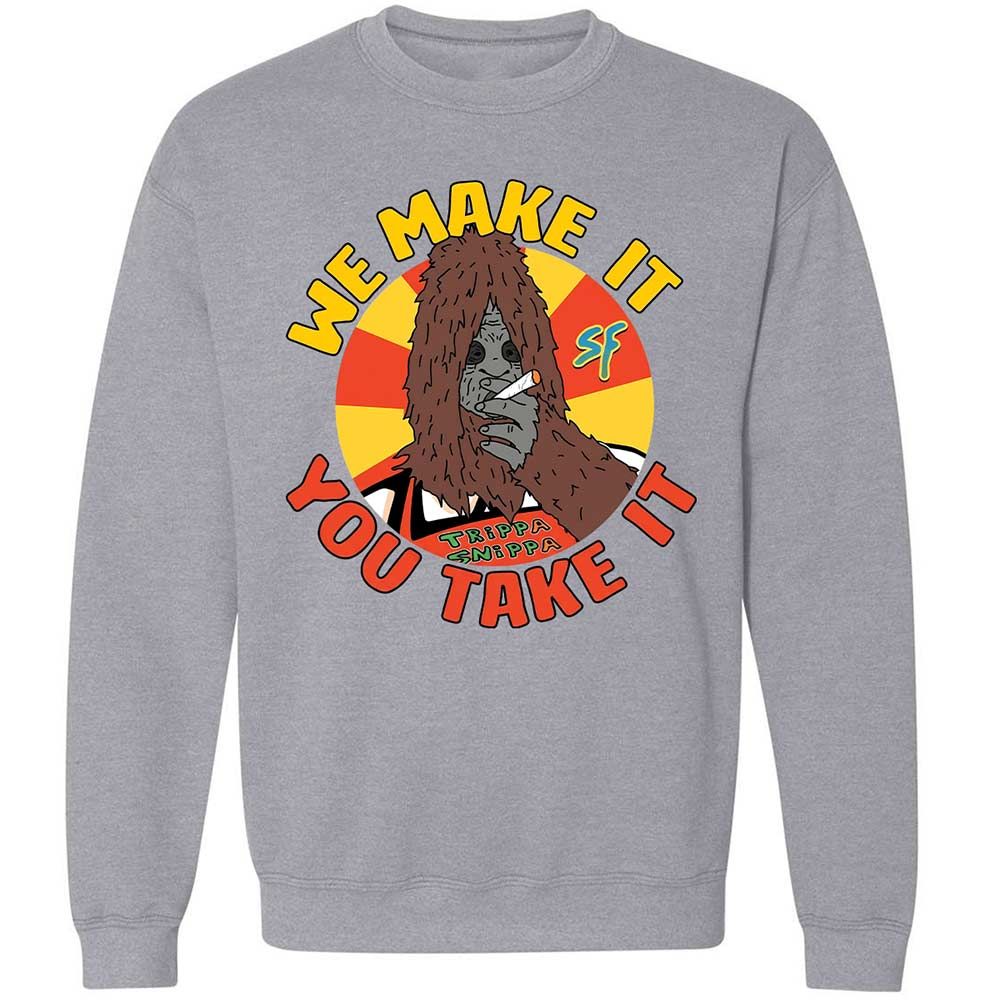 Classic Unisex Sweatshirt - 6UZ5WZHA - Sport Grey - 3