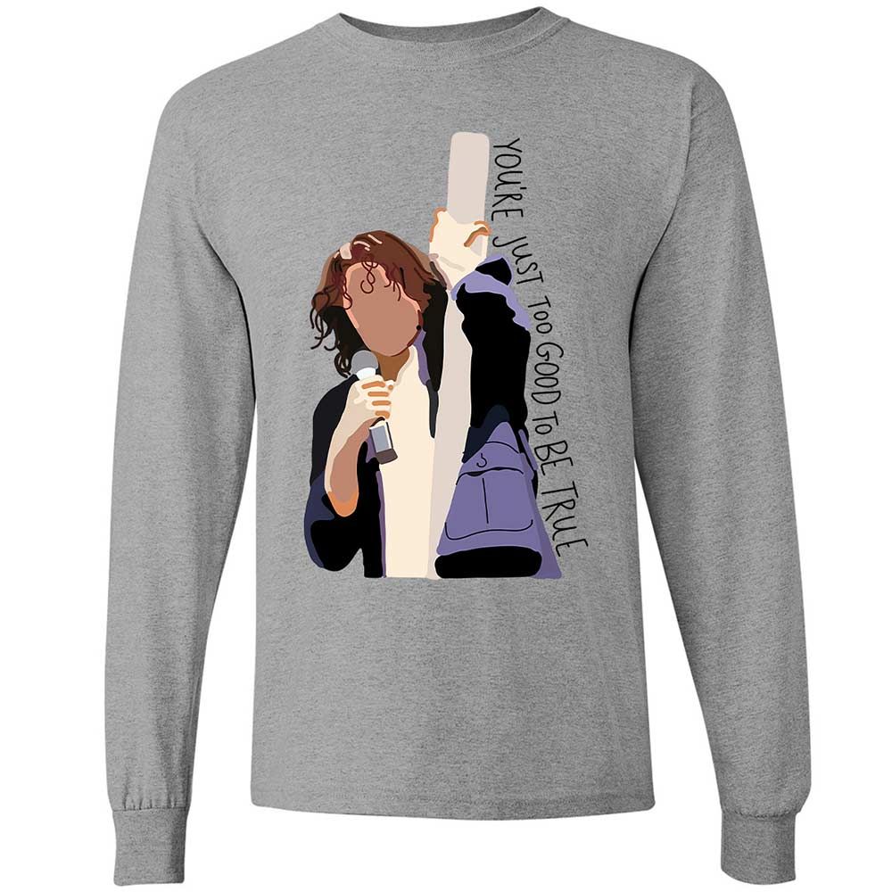 Long Sleeve T-Shirt - B1E4SJT9 - Sport Grey - 3