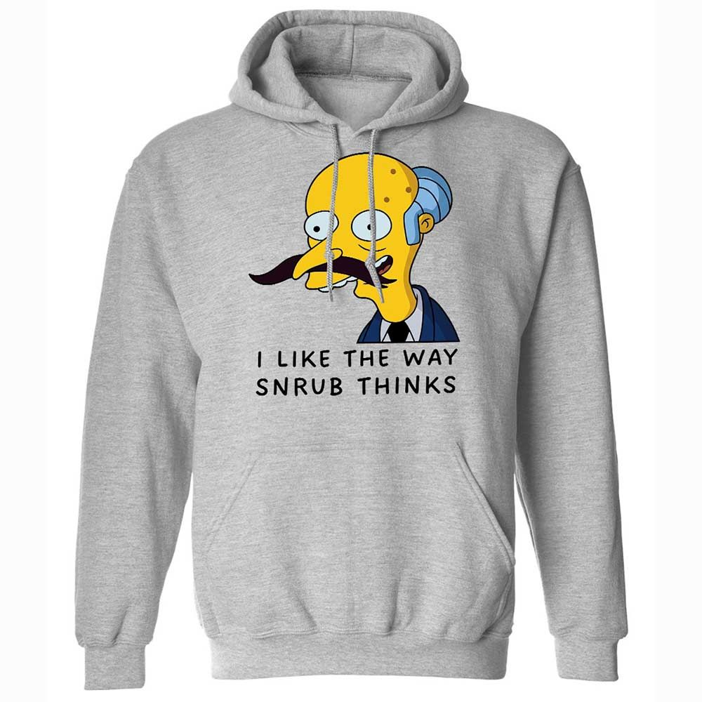 I Like the Way Snrub Thinks - Sport Grey - 3