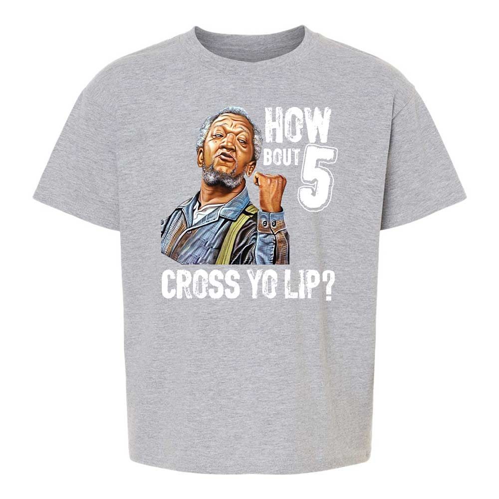 How bout 5 cross yo lip - Sport Grey - 3