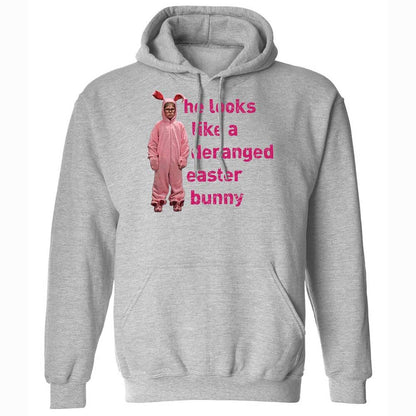 He Looks Like a Deranged Easter Bunny - Sport Grey - 3