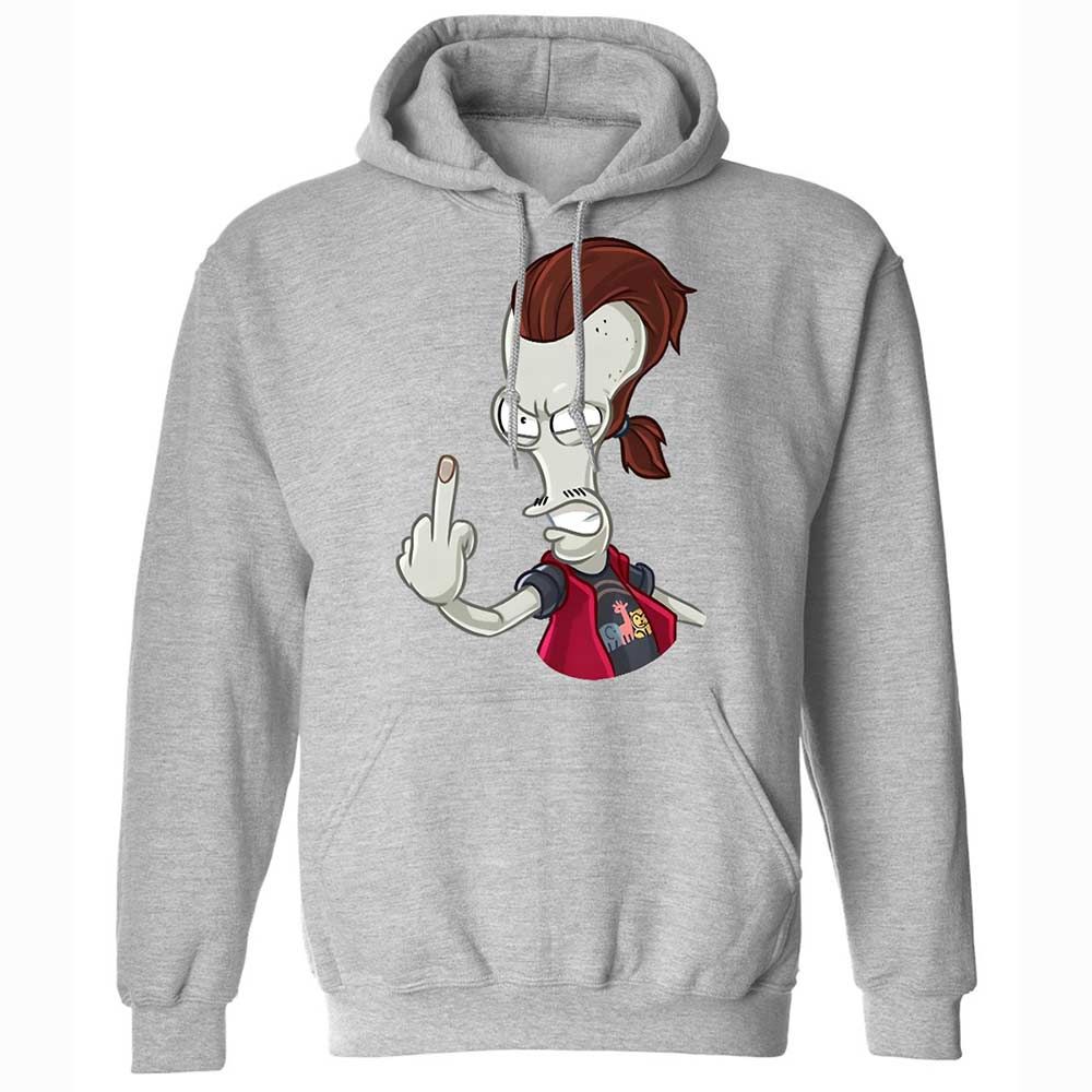 Classic Unisex Hoodie - UF1L7RK8 - Sport Grey - 3