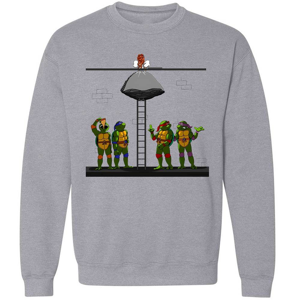 I've Been Dreaming of a Turtle's Kiss - Sport Grey - 3