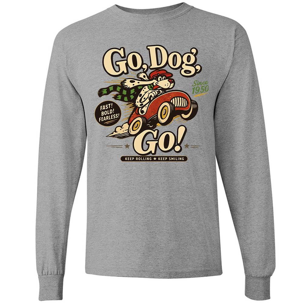 Long Sleeve T-Shirt - KHWPR9U3 - Sport Grey - 3
