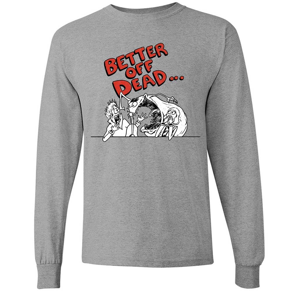 Long Sleeve T-Shirt - PBA7TKM7 - Sport Grey - 3