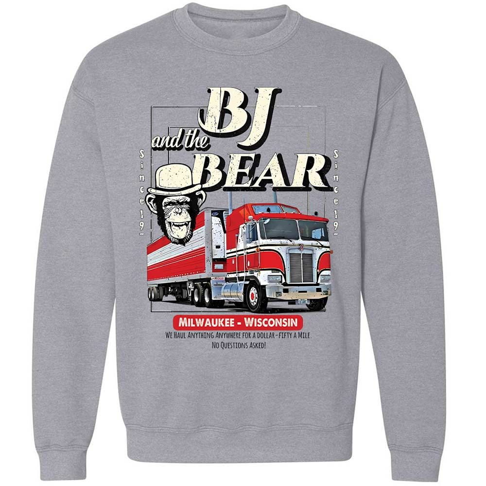 Classic Unisex Sweatshirt - BJEH7UV8 - Sport Grey - 3