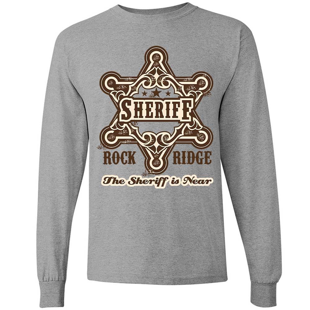 The Sheriff of Rockridge is Near! - Sport Grey - 3