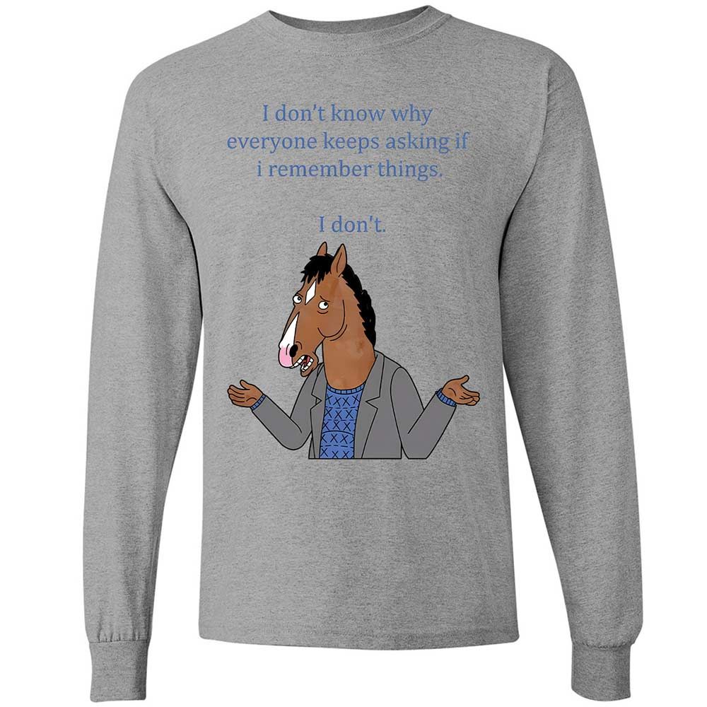 Long Sleeve T-Shirt - MCT7BL5B - Sport Grey - 3