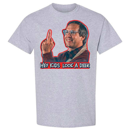 Hey Kids, Look a Deer - Sport Grey - 3