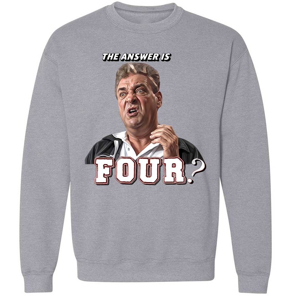 Classic Unisex Sweatshirt - M8FCKTZ7 - Sport Grey - 3