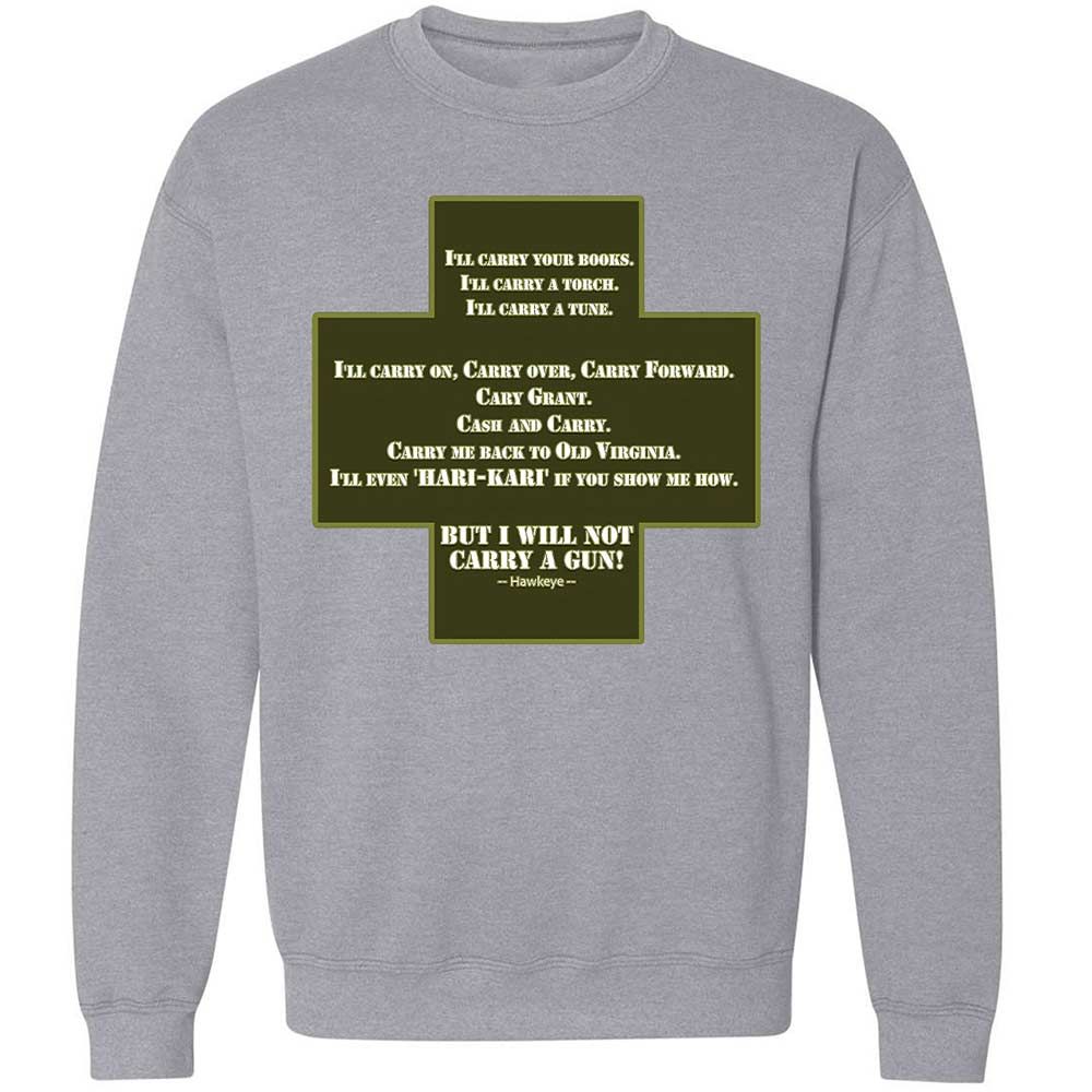 I Will Not Carry a Gun - Sport Grey - 3