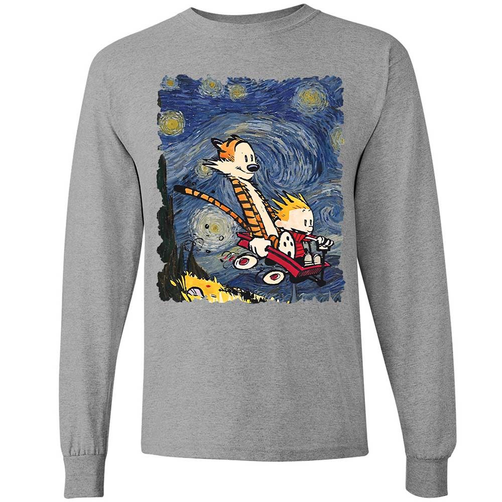 Long Sleeve T-Shirt - TFY5XZCE - Sport Grey - 3