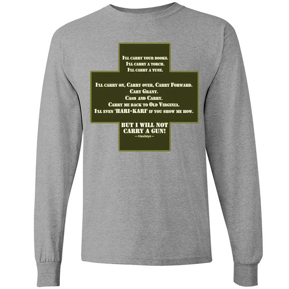 I Will Not Carry a Gun - Sport Grey - 3