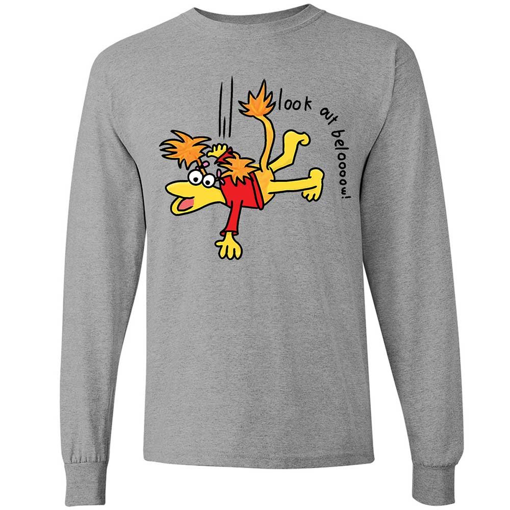 Long Sleeve T-Shirt - 3PC8X2QA - Sport Grey - 3