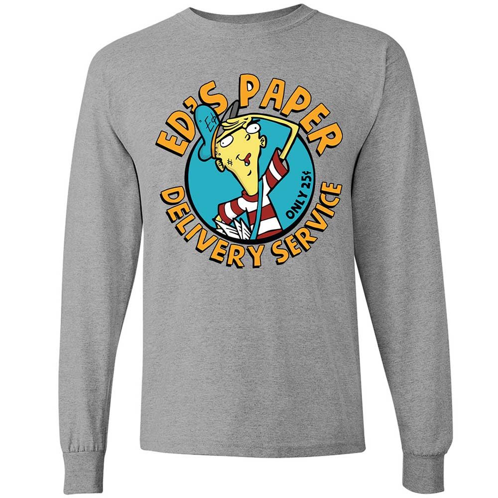 Long Sleeve T-Shirt - TE5YUV1J - Sport Grey - 3