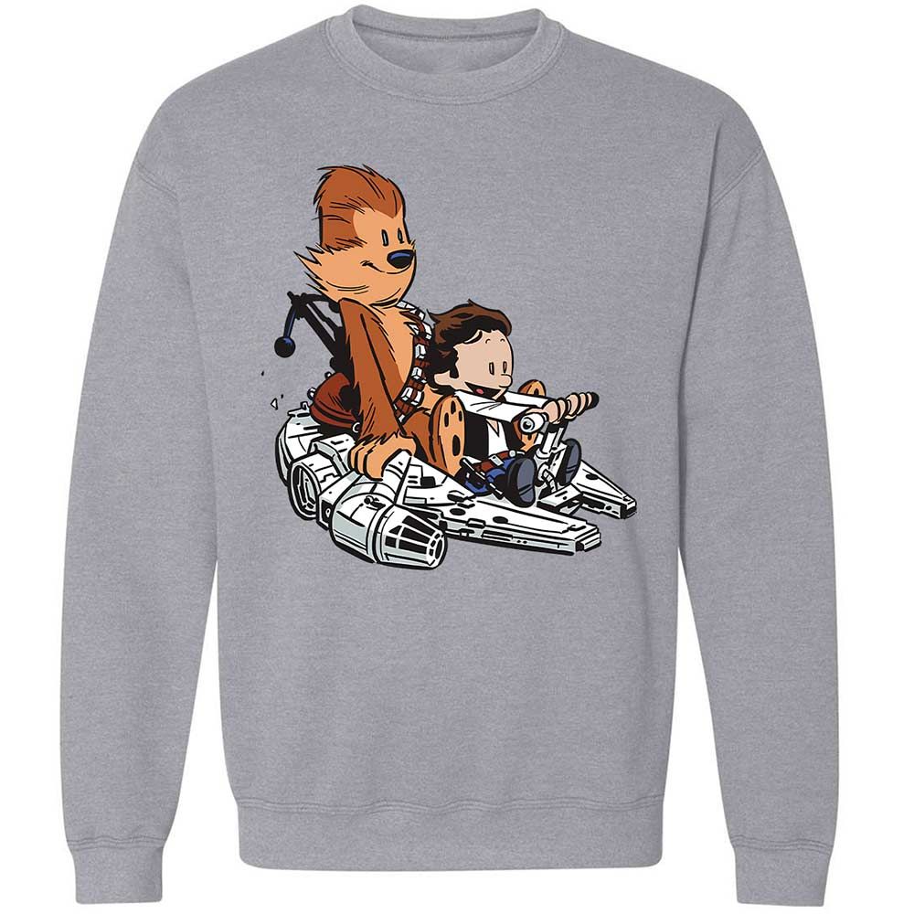 Han and Chewie - Sport Grey - 3