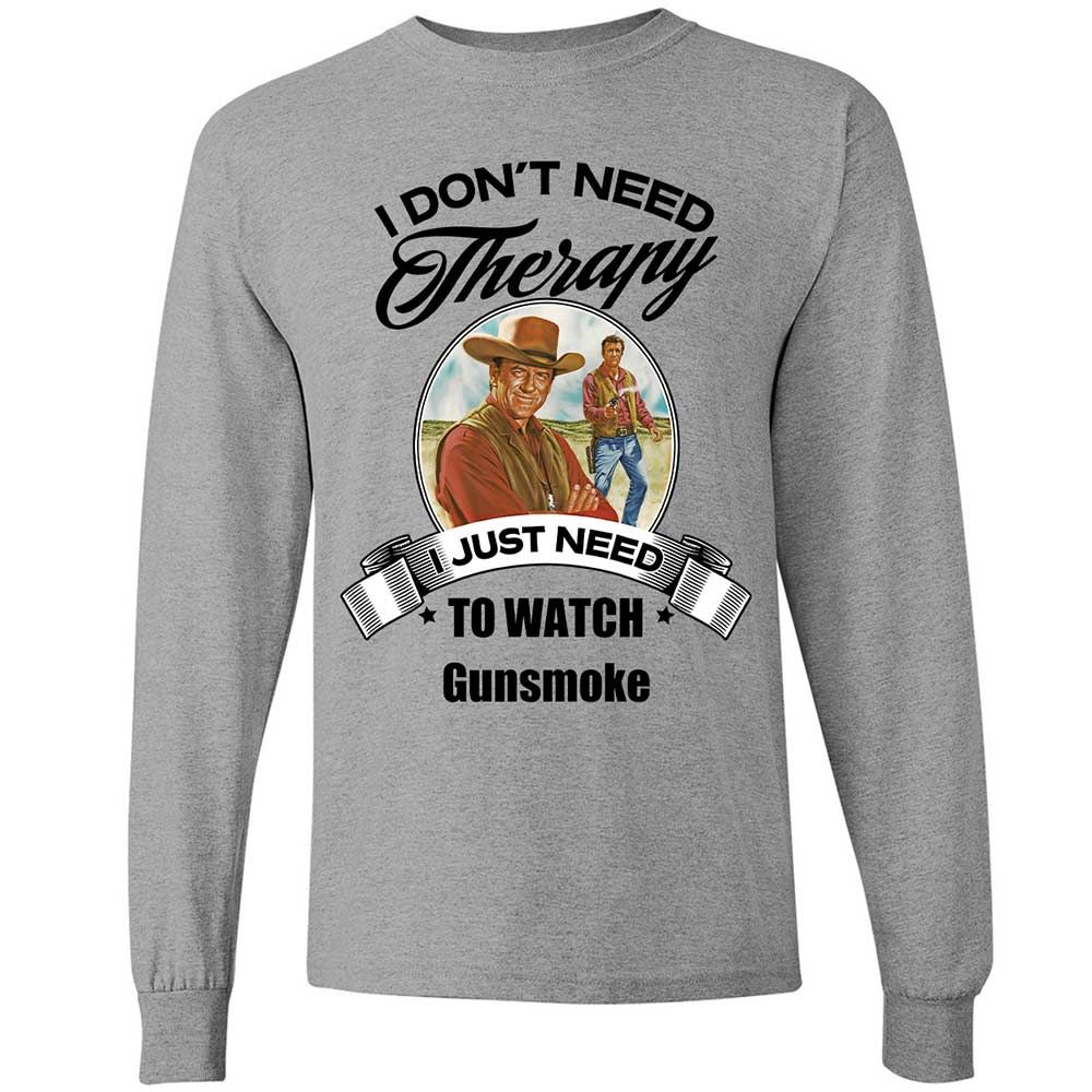 I Don't Need Therapy - Sport Grey - 3