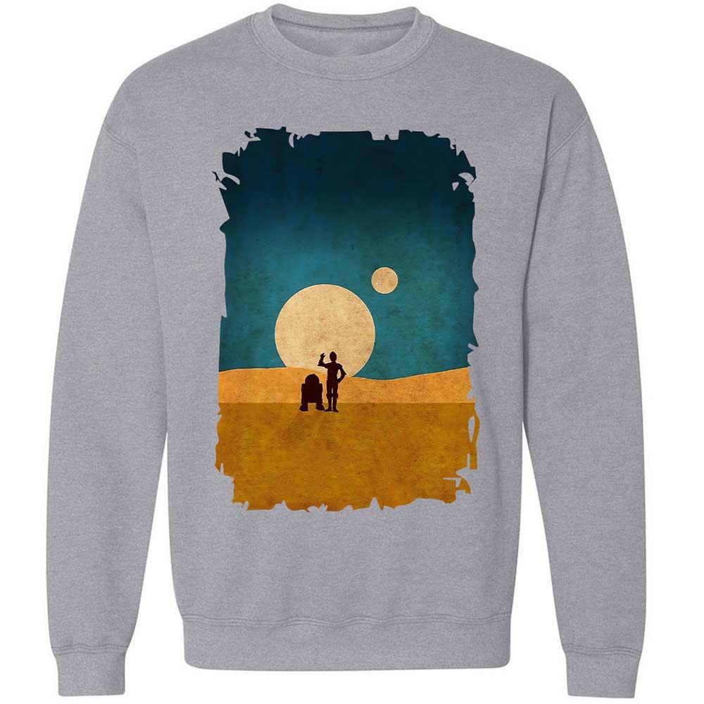 Droids In The Dunes - Sport Grey - 3