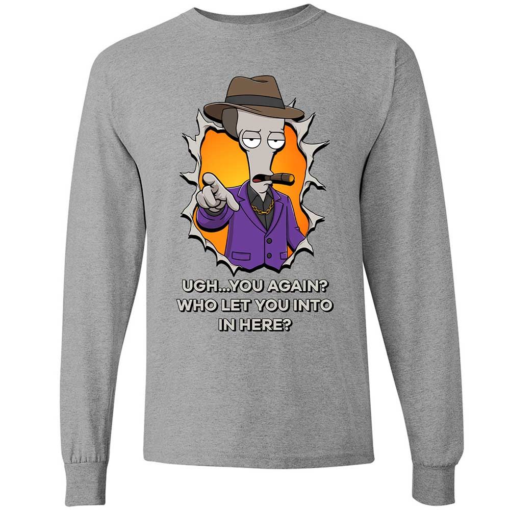 Long Sleeve T-Shirt - UZNMZX6A - Sport Grey - 3